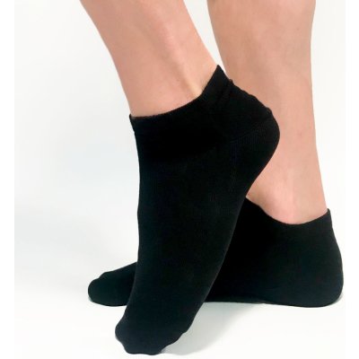 Bambusové ponožky Sneaker Klasické Černé – Zbozi.Blesk.cz