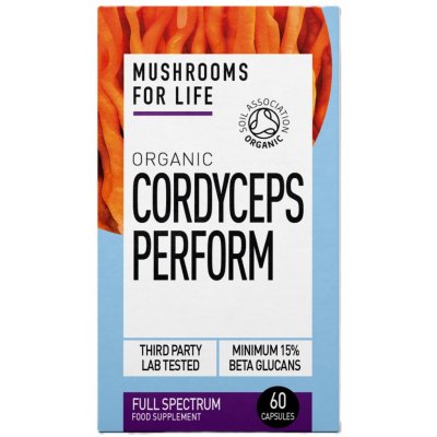 Mushrooms4Life Bio Cordyceps Perform Výkon kapsle 60 ks – Hledejceny.cz