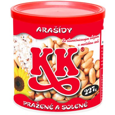 Alika K&K Pražené arašídy solené 227 g – Hledejceny.cz