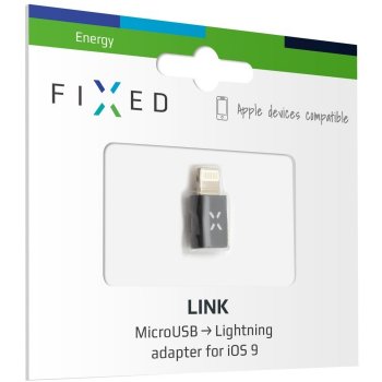 FIXED redukce pro nabíjení a datový přenos z microUSB na Lightning