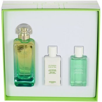 Hermés Un Jardin Sur Le Nil EDT 100 ml + tělové mléko 40 ml + sprchový gel 40 ml dárková sada