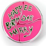 The Carat Shop Odznak Happee Birthdae Harry Harry Potter – Sleviste.cz