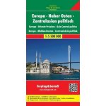 Europa Naher Osten Zentralasien politisch. Europa Oriente Próximo Asia Central politico. Europe Midden-Oosten Centraal-Azie politiek – Zboží Mobilmania