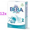 Umělá mléka BEBA 2 OPTIPRO 12 x 500 g