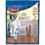 Trixie Tyčinky Cat Premio Quadro Anti Hairball drůbež & játra 20 g – Hledejceny.cz