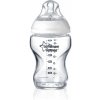 Láhev a nápitka Tommee Tippee kojenecká láhev C2N skleněná bílá 250ml