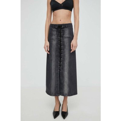 Résumé AntoniaRS Skirt midi, áčková černá