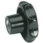 Hvězdice s vnitřním závitem M12, vnější o 63 mm, plast – Zboží Mobilmania