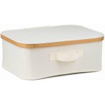 G21 Úložný box 40 x 30 x 15 cm bambusový s víkem béžový – Sleviste.cz