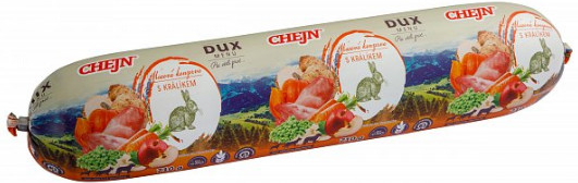Chejn Dux s králíkem zeleninou a jablky 12 x 710 g