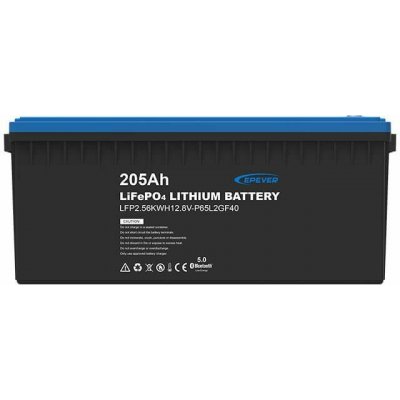 EPEVER LiFePO4 12V/205Ah LFP2.56KWH12.8V-P65L2GF40 – Zboží Živě