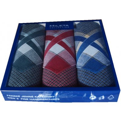 Mileta Pánské dárkové kapesmíky 3ks – Zboží Mobilmania