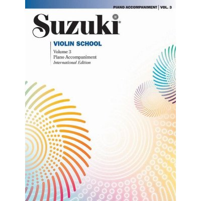 Suzuki Violin School Piano Accompaniment Volume 3 noty na housle klavír – Zboží Mobilmania