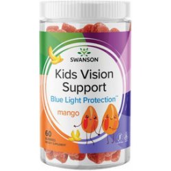 Swanson Kids Vision Support Mango 60 ks gummies