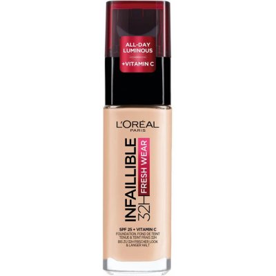 L’Oréal Paris Infaillible 32H Fresh Wear dlouhotrvající tekutý make-up 20 Ivory 30 ml – Hledejceny.cz