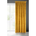 EUROFIRANY ZATEMŇOVACÍ ZÁVĚS NA PÁSCE VILLA 140X270 CM HOŘČICOVÁ – Hledejceny.cz