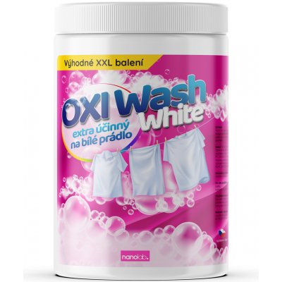 Nanolab OXI Wash na bílé prádlo 1kg