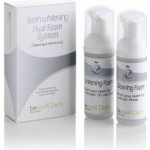 BeconfiDent přírodní bělení zubů Dual Foam 2 x 50 ml – Zboží Dáma