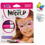 Carioca obličejové barvy v tyčince princess 3 ks – Zboží Dáma