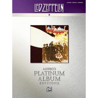 Led Zeppelin II Platinum Edition noty na klavír, zpěv, akordy – Zboží Mobilmania