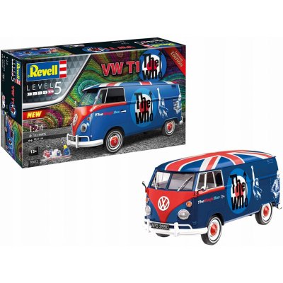 Revell VW T1 The Who Gift-Set auto 05672 1:24 – Zbozi.Blesk.cz