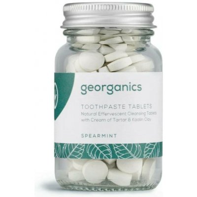 Georganics Minerální zubní tablety máta 120 ks – Zboží Mobilmania