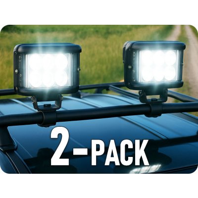 TruckLED LED pracovní světlo 25W, 1440lm, 12xLED, 12V/24V, IP67/2-PACK! [L0064] | Zboží Auto