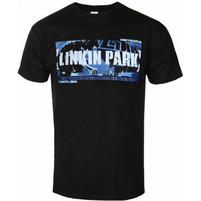 Tričko metal PLASTIC HEAD Linkin Park METEORA BLUE SPRAY černá – Zboží Mobilmania