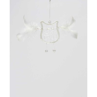Mitra Bali Sova z Bali bílá 8 cm – Zboží Mobilmania