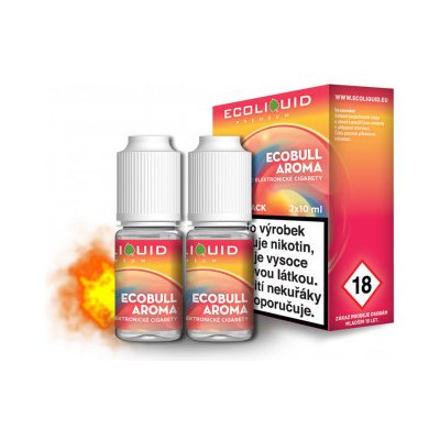 ECOLIQUID Premium Ecobull 2 x 10 ml 16 mg – Zboží Mobilmania