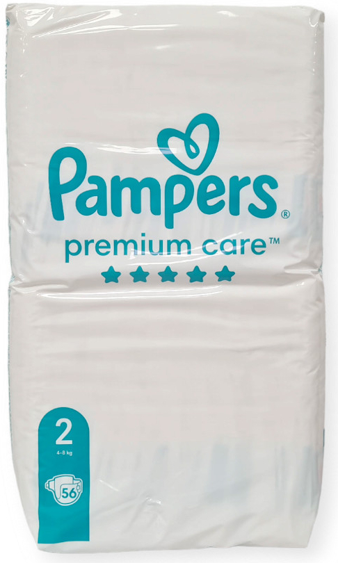 Pampers Premium Care 2 4-8 kg 56 ks
