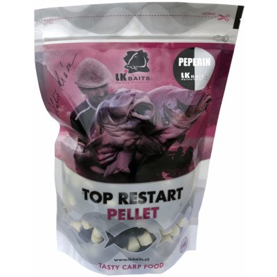 LK BAITS Pelety Top Restart Pellets Peperin 1kg 12-17mm – Hledejceny.cz