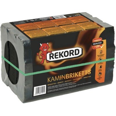 Rekord Hnědouhelné brikety 25 kg – Zboží Dáma