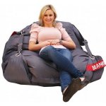 BeanBag Comfort s popruhy 189 x 140 cm tmavě šedá – Zboží Dáma