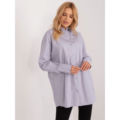 Lykoss prodloužená košile -ba-ks-0378.60 grey – Hledejceny.cz