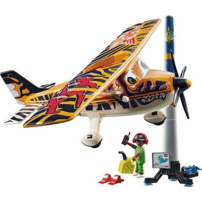 Playmobil 70902 Air Stuntshow Vrtulové letadlo "Tygr" – Zboží Mobilmania