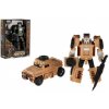 Interaktivní robot Teddies Transformer auto/robot vojenský plast 14cm 2 barvy v krabičce 13x18x5cm