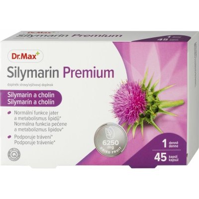 Dr. Max Silymarin Premium 45 kapslí – Hledejceny.cz