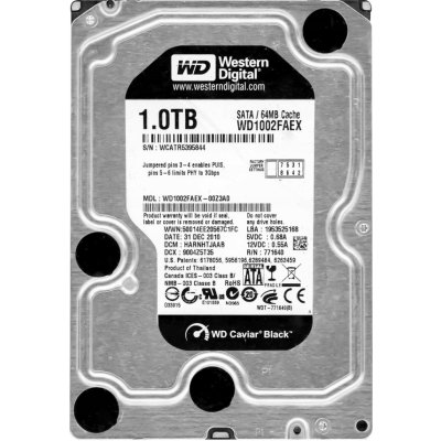 WD Caviar Black 1TB, WD1002FAEX – Hledejceny.cz