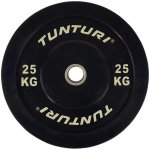 TUNTURI Gumový kotouč BUMPER 25 kg černý 50 mm – Hledejceny.cz