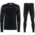 Craft set Baselayer černá šedá – Zboží Mobilmania