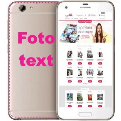 Pouzdro IMPAR Kryt HTC A9S s vlastním potiskem