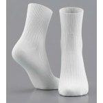 Ponožky 100% bavlna ČESKÁ VÝROBA jemný lem žebrované tmavě šedá – Sleviste.cz
