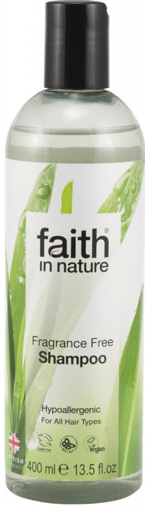 Faith in Nature přírodní šampon Bio bez vůně 400 ml