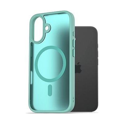 AlzaGuard Matte Case Compatible with Magsafe pro iPhone 16 modrozelený – Zboží Živě