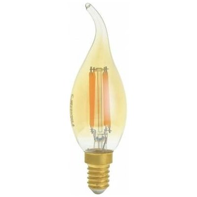 Optonica LED filament žárovka stmívatelná T35 E14 4W 400 lm 2700K golden glass – Hledejceny.cz