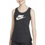 Nike Sportswear Jersey Tank Girls DA1386-032 Černá – Zboží Mobilmania