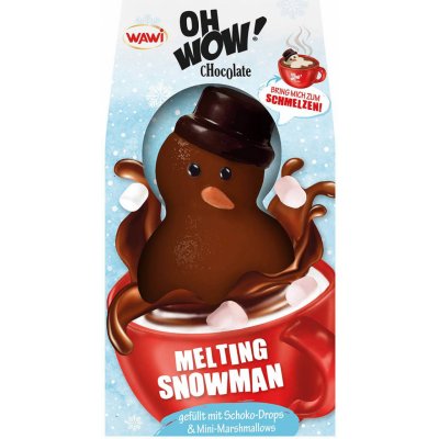 OH WOW! Chocolate Melting Snowman Schoko-Chips 75 g – Zboží Mobilmania