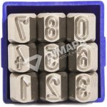 Raznice do kovu ÚZKÉ - ČÍSLA, razníky typ GERMANY Varianta: 8 mm – Hledejceny.cz