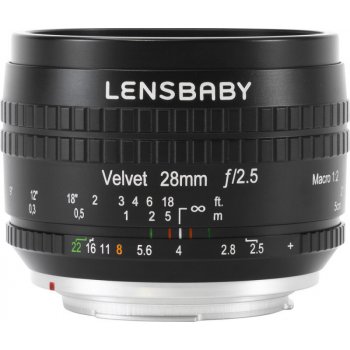Lensbaby Velvet 28 mm f/2.5 L-mount